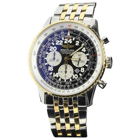 breitling two tone watches